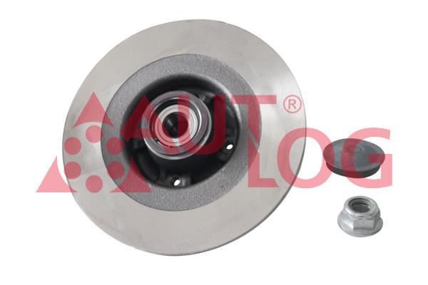 Autlog BS6004 Rear brake disc, non-ventilated BS6004: Buy near me in Poland at 2407.PL - Good price!