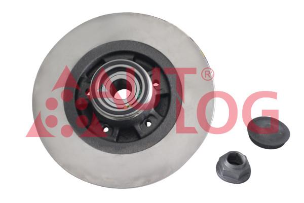 Autlog BS6012 Rear brake disc, non-ventilated BS6012: Buy near me in Poland at 2407.PL - Good price!