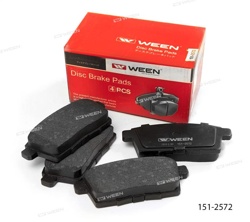 Ween 151-2572 Brake Pad Set, disc brake 1512572: Buy near me in Poland at 2407.PL - Good price!