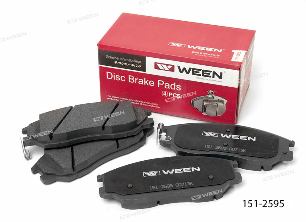 Ween 151-2595 Brake Pad Set, disc brake 1512595: Buy near me in Poland at 2407.PL - Good price!