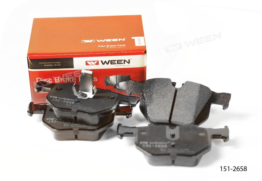 Ween 151-2658 Brake Pad Set, disc brake 1512658: Buy near me in Poland at 2407.PL - Good price!