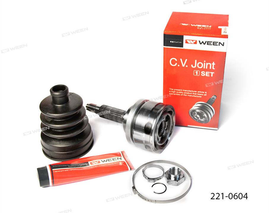 Ween 221-0604 CV joint 2210604: Buy near me in Poland at 2407.PL - Good price!