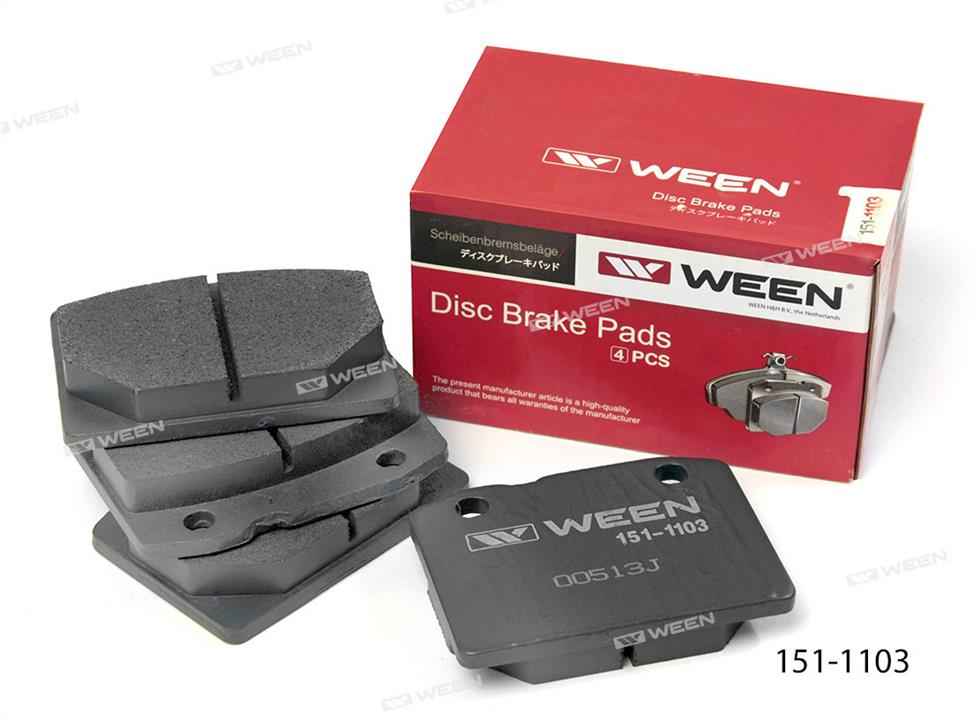 Ween 151-1103 Brake Pad Set, disc brake 1511103: Buy near me in Poland at 2407.PL - Good price!