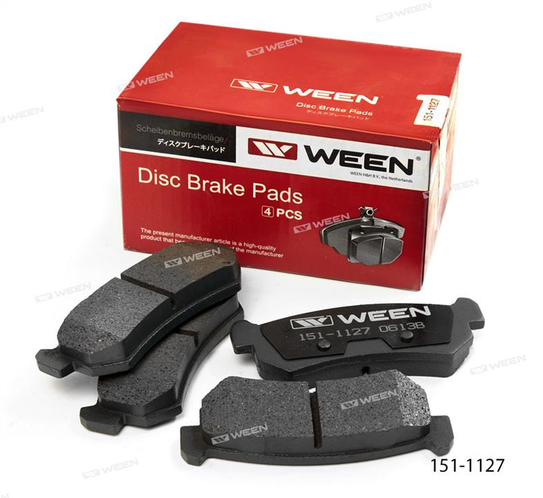 Ween 151-1127 Brake Pad Set, disc brake 1511127: Buy near me in Poland at 2407.PL - Good price!