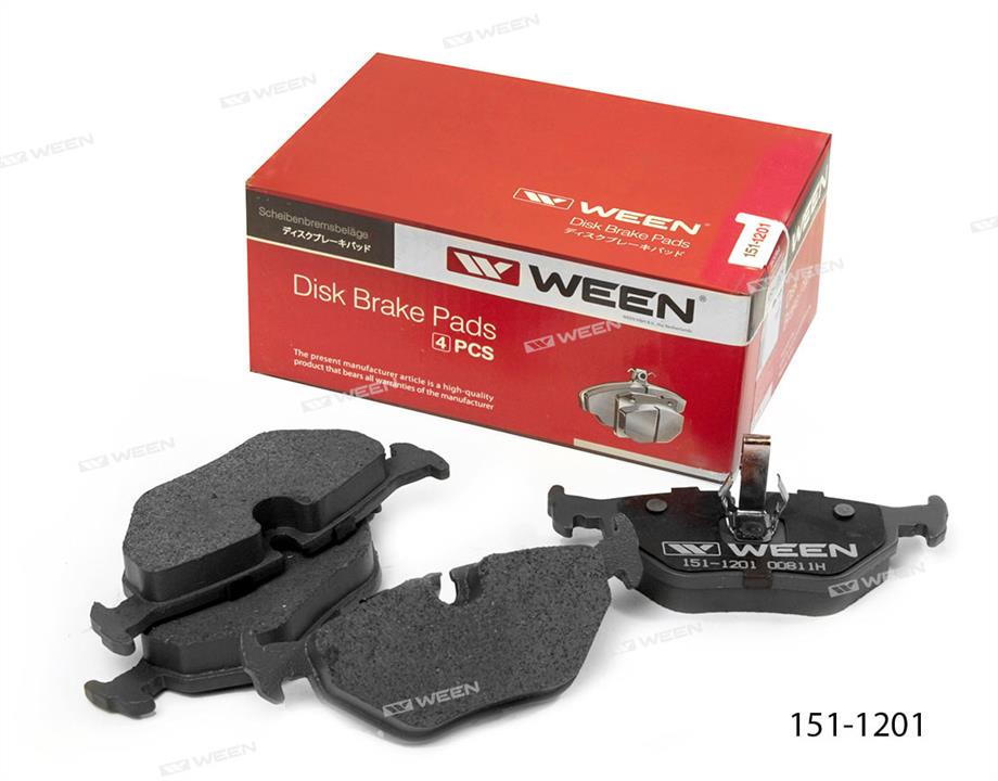 Ween 151-1201 Brake Pad Set, disc brake 1511201: Buy near me in Poland at 2407.PL - Good price!
