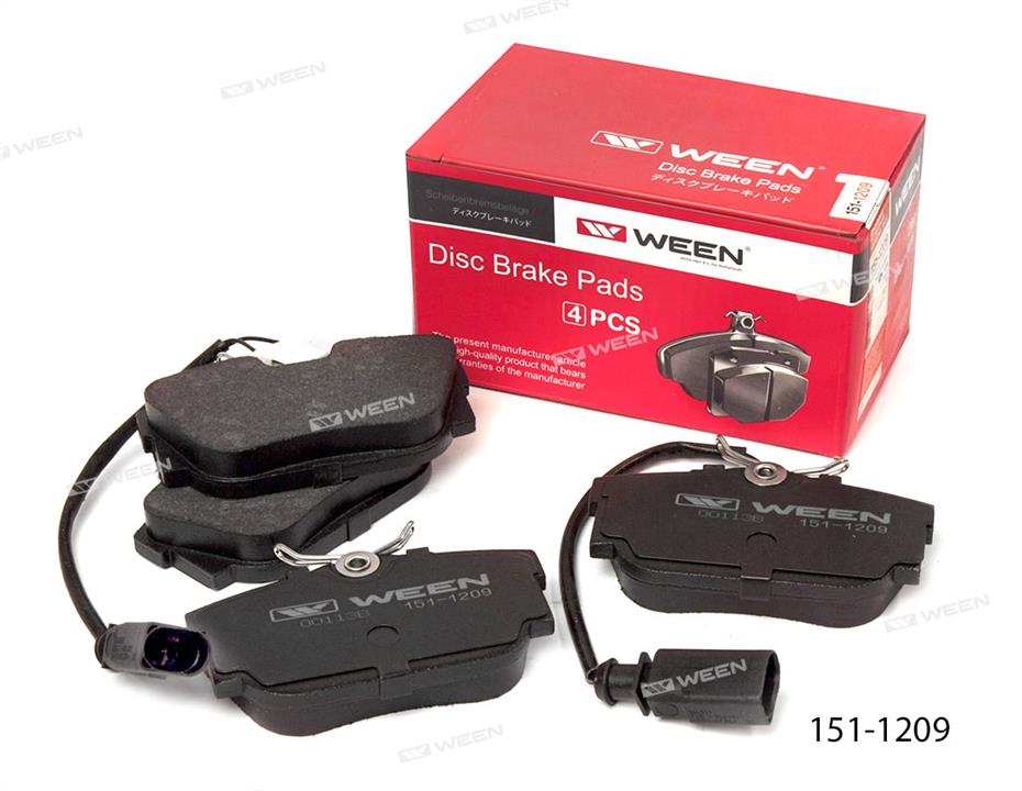 Ween 151-1209 Brake Pad Set, disc brake 1511209: Buy near me in Poland at 2407.PL - Good price!