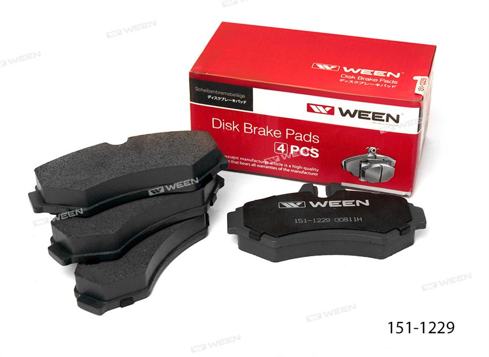Ween 151-1229 Brake Pad Set, disc brake 1511229: Buy near me in Poland at 2407.PL - Good price!