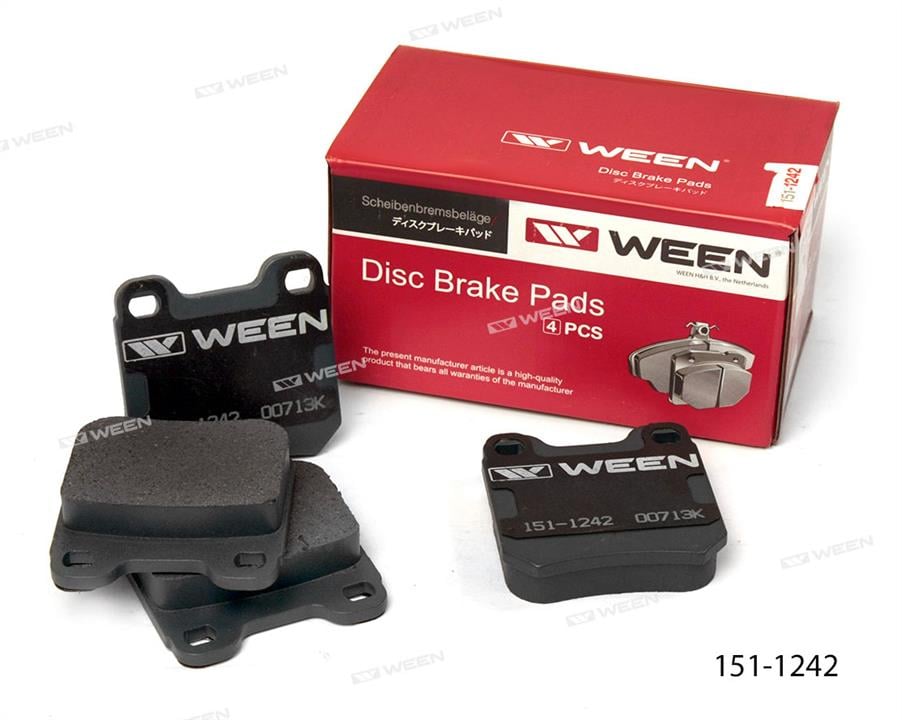 Ween 151-1242 Brake Pad Set, disc brake 1511242: Buy near me in Poland at 2407.PL - Good price!