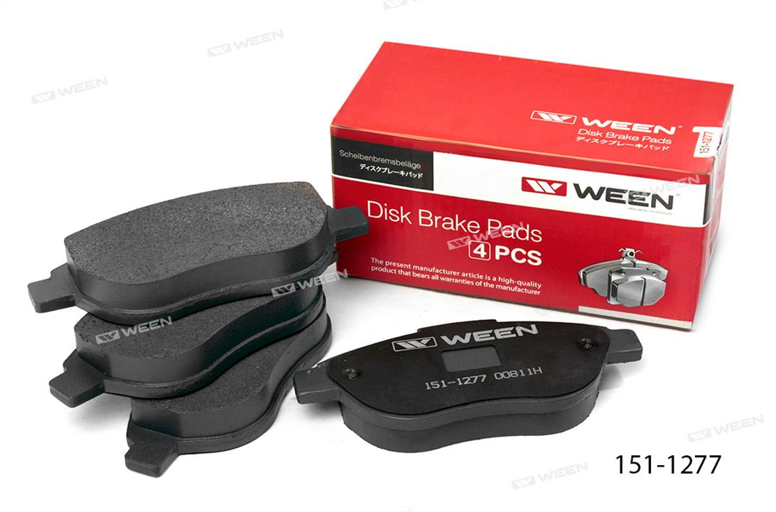 Ween 151-1277 Brake Pad Set, disc brake 1511277: Buy near me in Poland at 2407.PL - Good price!