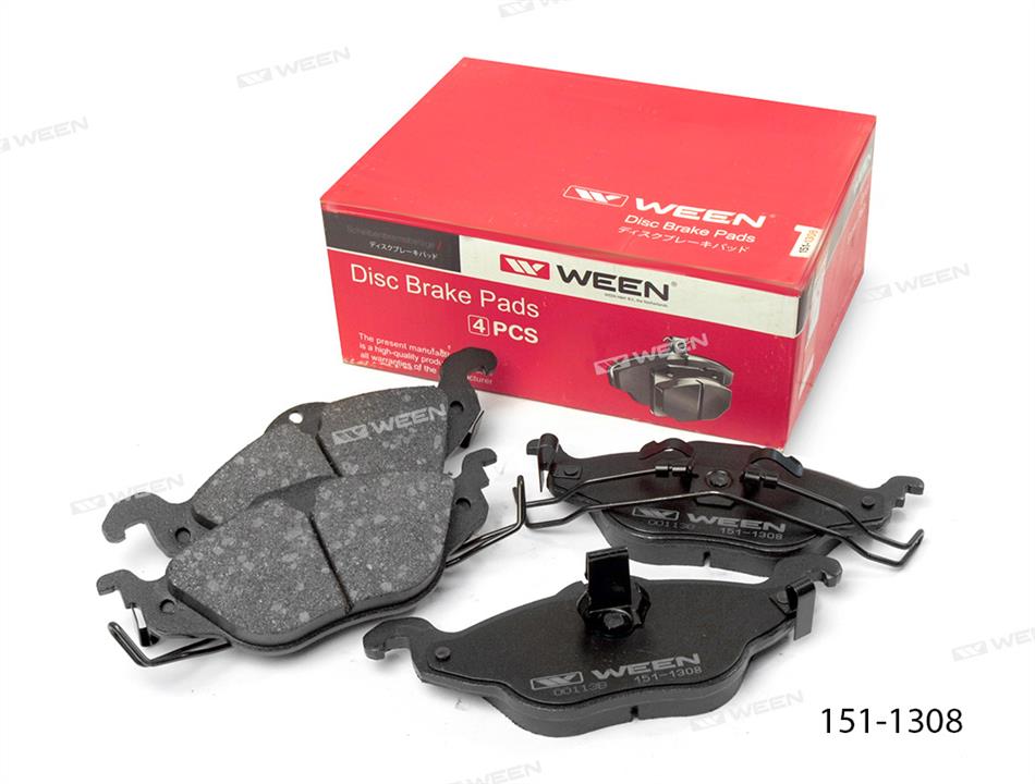 Ween 151-1308 Brake Pad Set, disc brake 1511308: Buy near me in Poland at 2407.PL - Good price!