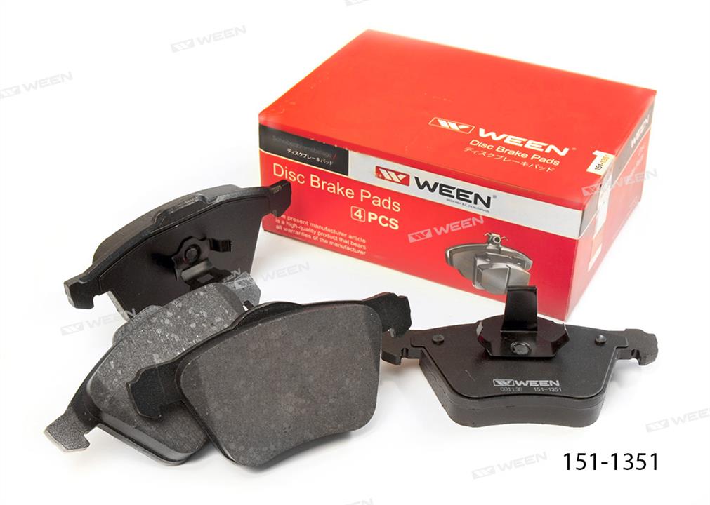 Ween 151-1351 Brake Pad Set, disc brake 1511351: Buy near me in Poland at 2407.PL - Good price!