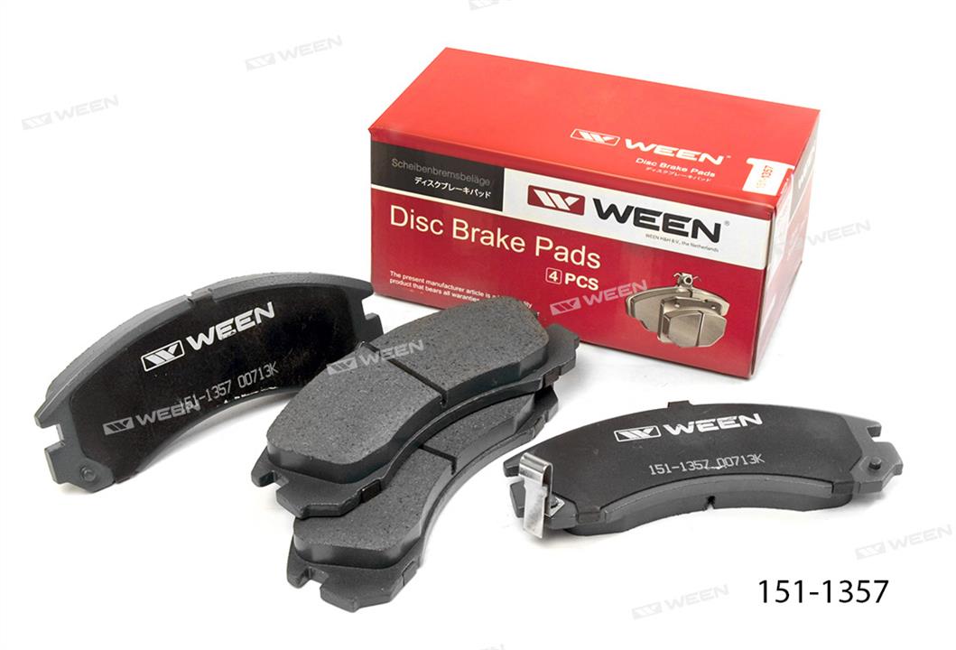 Ween 151-1357 Brake Pad Set, disc brake 1511357: Buy near me in Poland at 2407.PL - Good price!