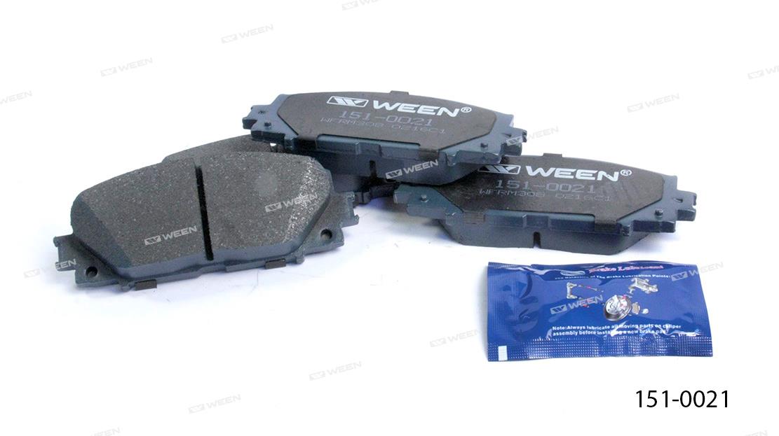 Ween 151-0021 Brake Pad Set, disc brake 1510021: Buy near me in Poland at 2407.PL - Good price!