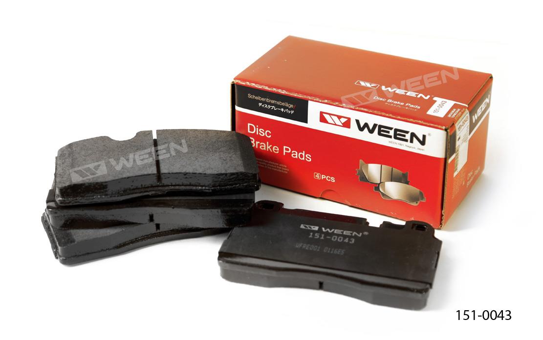 Ween 151-0043 Brake Pad Set, disc brake 1510043: Buy near me in Poland at 2407.PL - Good price!