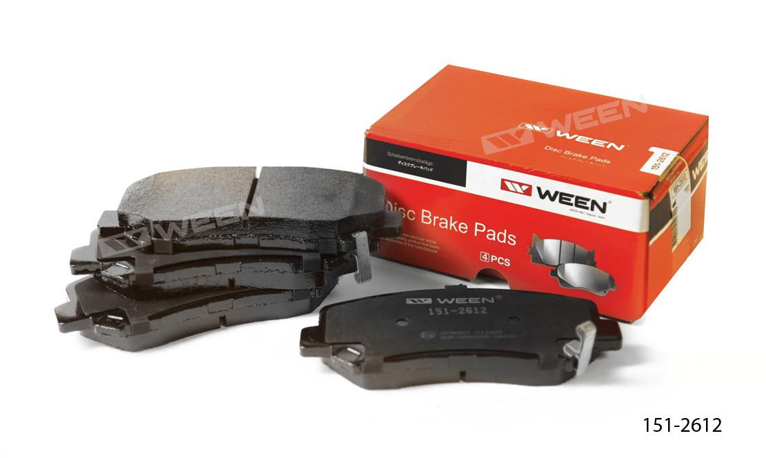 Ween 151-2612 Front disc brake pads, set 1512612: Buy near me in Poland at 2407.PL - Good price!