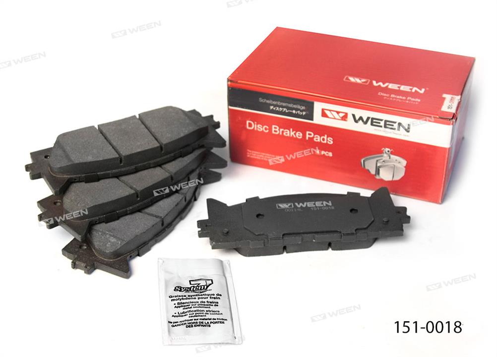 Ween 151-0018 Тормозные колодки дисковые, комплект 1510018: Отличная цена - Купить в Польше на 2407.PL!