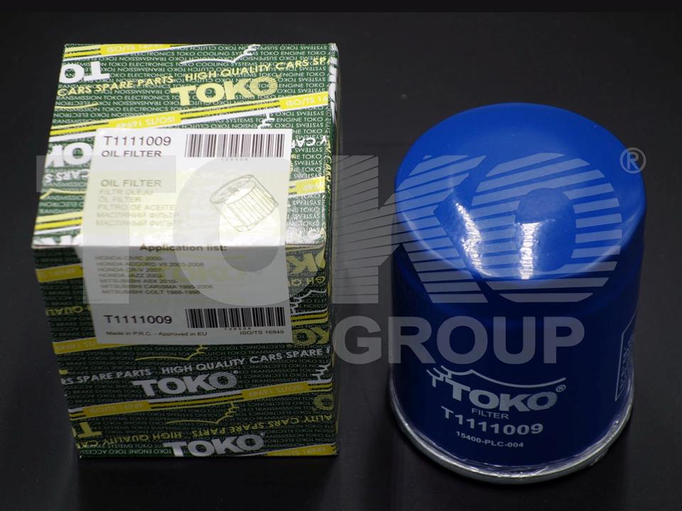 Toko T1111009 Oil Filter T1111009: Buy near me in Poland at 2407.PL - Good price!