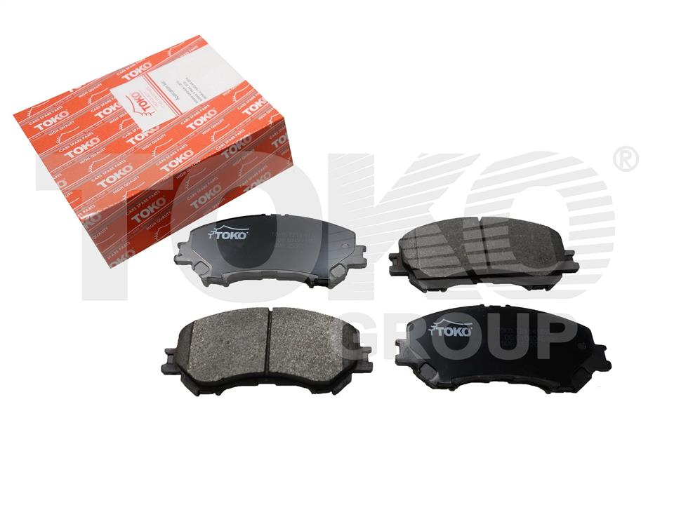 Toko T2114105L Front disc brake pads, set T2114105L: Buy near me in Poland at 2407.PL - Good price!