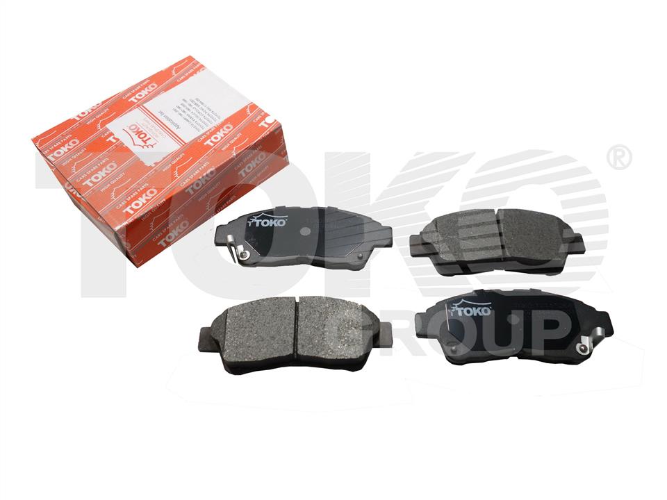 Toko T2115064L Front disc brake pads, set T2115064L: Buy near me in Poland at 2407.PL - Good price!