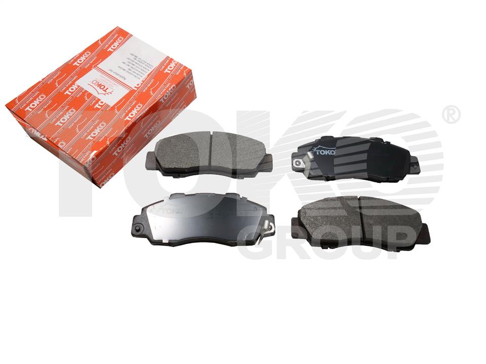 Toko T2111032L Front disc brake pads, set T2111032L: Buy near me in Poland at 2407.PL - Good price!