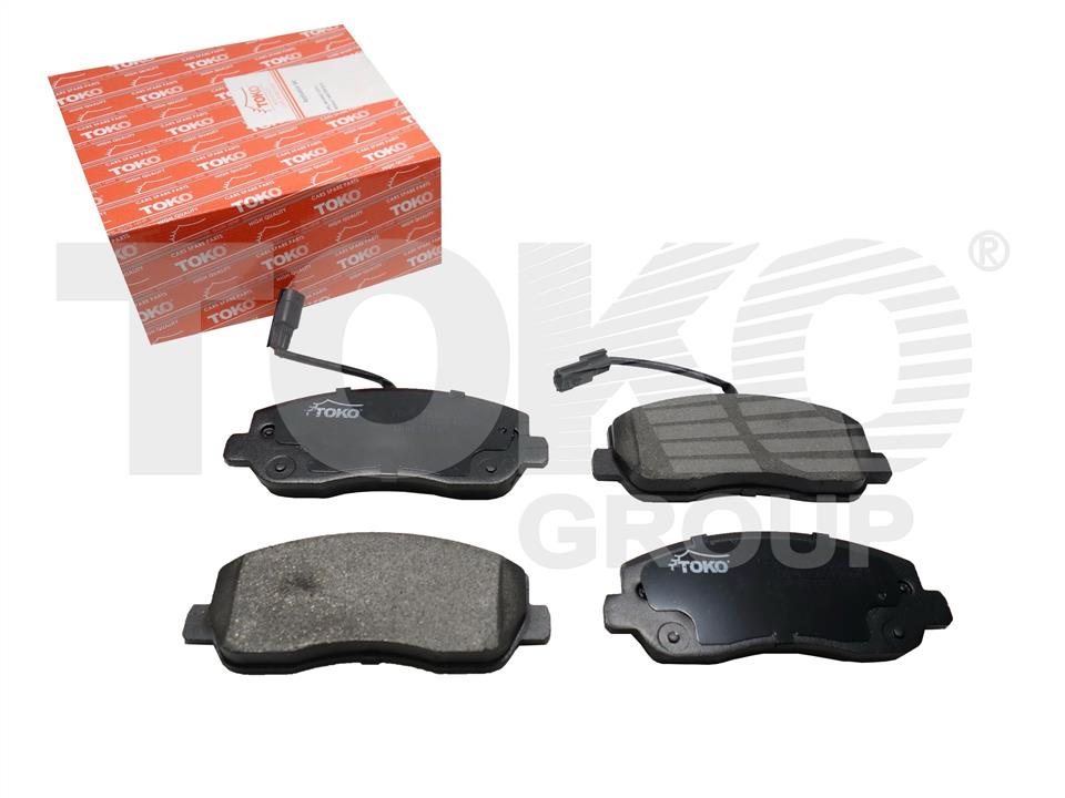 Toko T2146036L Front disc brake pads, set T2146036L: Buy near me in Poland at 2407.PL - Good price!