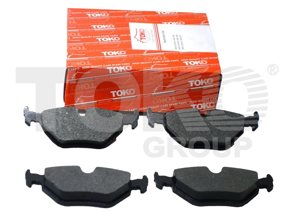 Toko T2234006L Klocki hamulcowe tylne, komplet T2234006L: Dobra cena w Polsce na 2407.PL - Kup Teraz!