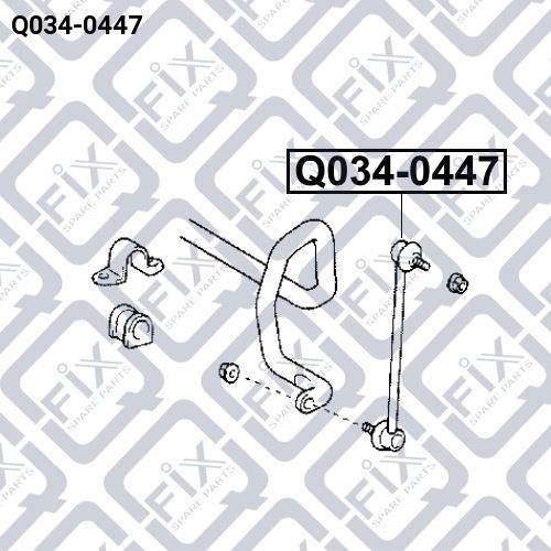 Front stabilizer bar Q-fix Q034-0447