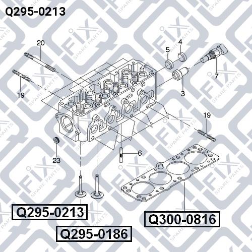 Zawór wylotowy Q-fix Q295-0213