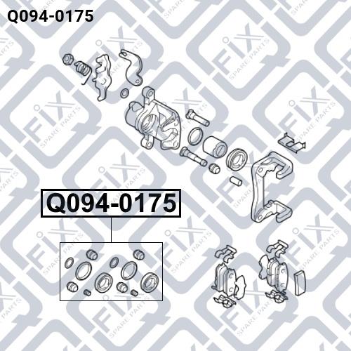 Q-fix Q094-0175 Автозапчастина Q0940175: Приваблива ціна - Купити у Польщі на 2407.PL!