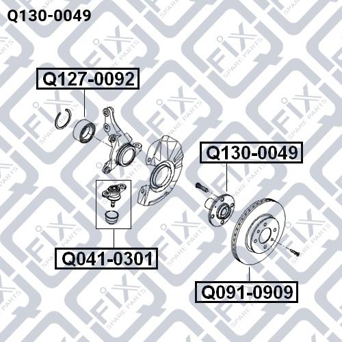 Q-fix Q130-0049 Radnabe Q1300049: Kaufen Sie zu einem guten Preis in Polen bei 2407.PL!