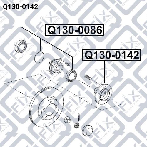 Q-fix Q130-0142 Radnabe Q1300142: Bestellen Sie in Polen zu einem guten Preis bei 2407.PL!