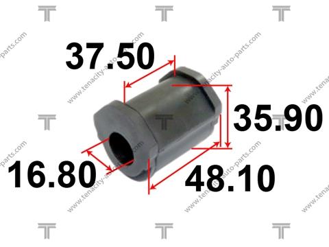 Tenacity ASBTO1038 Втулка стабілізатора гумова ASBTO1038: Отличная цена - Купить в Польше на 2407.PL!