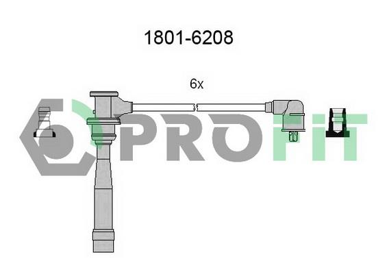 Profit 1801-6208 Ignition cable kit 18016208: Buy near me in Poland at 2407.PL - Good price!