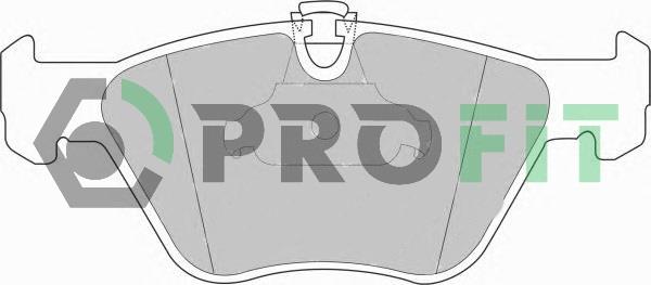 Profit 5000-1073 Front disc brake pads, set 50001073: Buy near me at 2407.PL in Poland at an Affordable price!