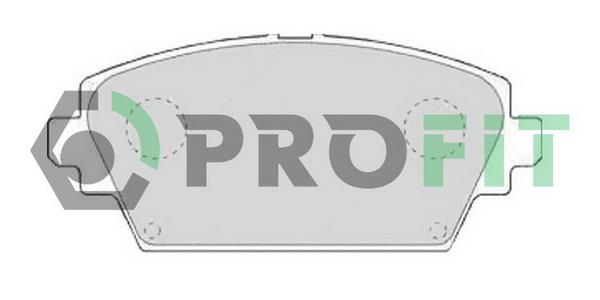 Profit 5000-1580 Тормозные колодки дисковые передние, комплект 50001580: Отличная цена - Купить в Польше на 2407.PL!