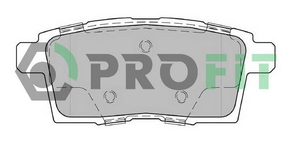 Profit 5000-2020 Rear disc brake pads, set 50002020: Buy near me in Poland at 2407.PL - Good price!