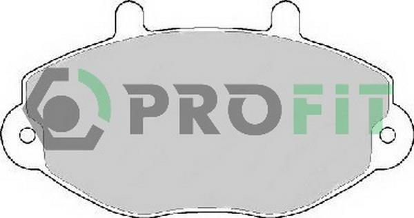 Profit 5000-0701 Тормозные колодки дисковые передние, комплект 50000701: Отличная цена - Купить в Польше на 2407.PL!