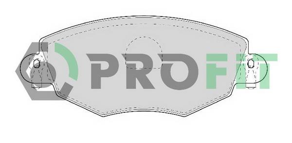 Profit 5000-1425 Front disc brake pads, set 50001425: Buy near me in Poland at 2407.PL - Good price!