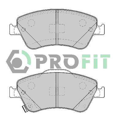 Profit 5000-4046 Front disc brake pads, set 50004046: Buy near me in Poland at 2407.PL - Good price!