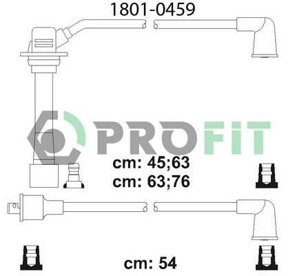 Profit 1801-0459 Przewody wysokiego napięcia, komplet 18010459: Dobra cena w Polsce na 2407.PL - Kup Teraz!