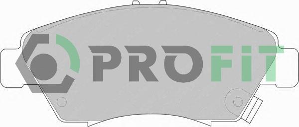 Profit 5000-0776 Тормозные колодки дисковые передние, комплект 50000776: Отличная цена - Купить в Польше на 2407.PL!
