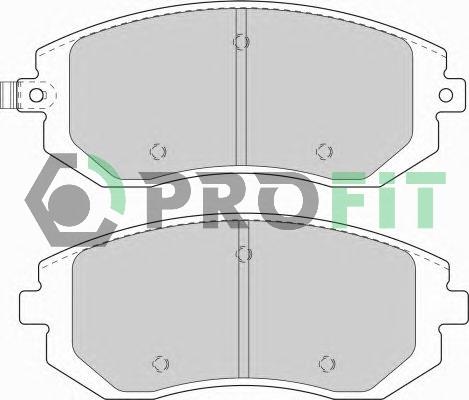 Profit 5000-1639 Klocki hamulcowe przód, komplet 50001639: Dobra cena w Polsce na 2407.PL - Kup Teraz!