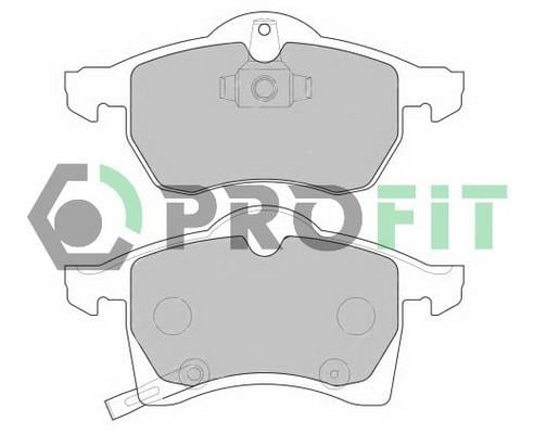 Profit 5000-1295 Front disc brake pads, set 50001295: Buy near me in Poland at 2407.PL - Good price!