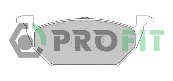 Profit 5000-1094 Front disc brake pads, set 50001094: Buy near me in Poland at 2407.PL - Good price!