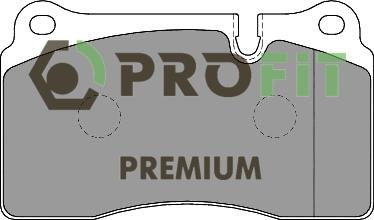 Profit 5005-1996 Front disc brake pads, set 50051996: Buy near me in Poland at 2407.PL - Good price!