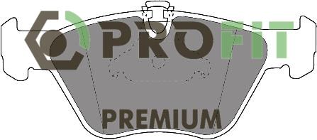 Profit 5005-1073 Тормозные колодки дисковые передние, комплект 50051073: Отличная цена - Купить в Польше на 2407.PL!
