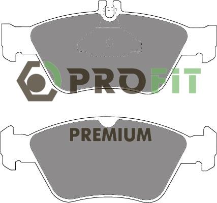 Profit 5005-1049 Front disc brake pads, set 50051049: Buy near me in Poland at 2407.PL - Good price!