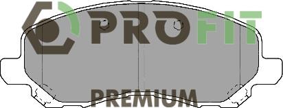 Profit 5005-1621 Тормозные колодки дисковые передние, комплект 50051621: Отличная цена - Купить в Польше на 2407.PL!