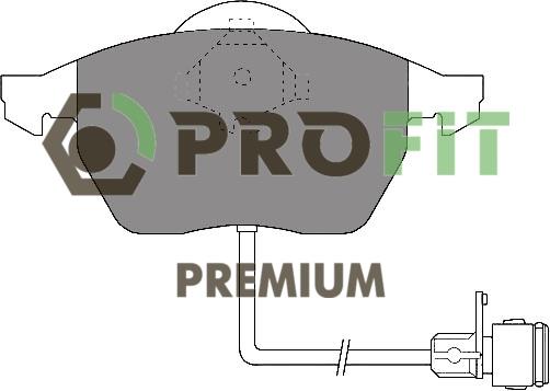 Profit 5005-0590 Тормозные колодки дисковые передние, комплект 50050590: Отличная цена - Купить в Польше на 2407.PL!