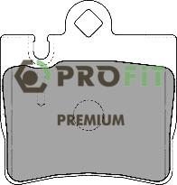 Profit 5005-1427 Rear disc brake pads, set 50051427: Buy near me in Poland at 2407.PL - Good price!